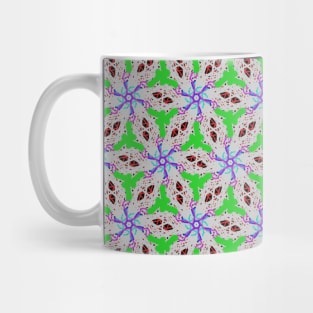 Flower on the Crochet Mug